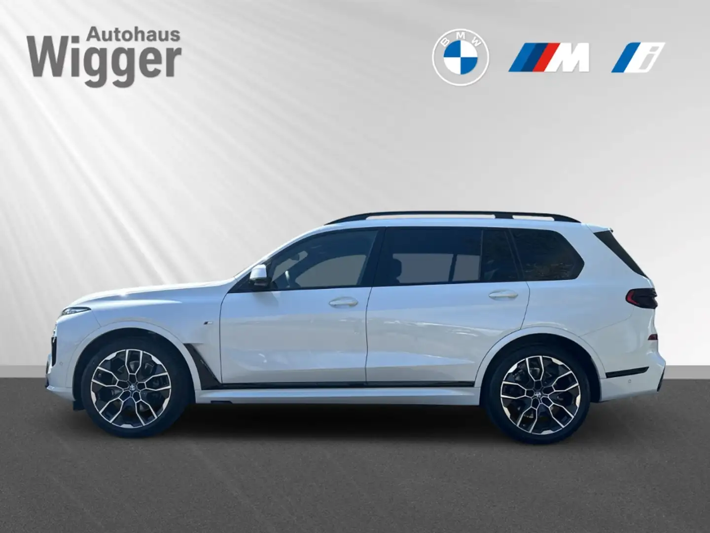 BMW X7 40 d xDrive/Sportpaket/HUD/Luftfederung/AD Weiß - 2
