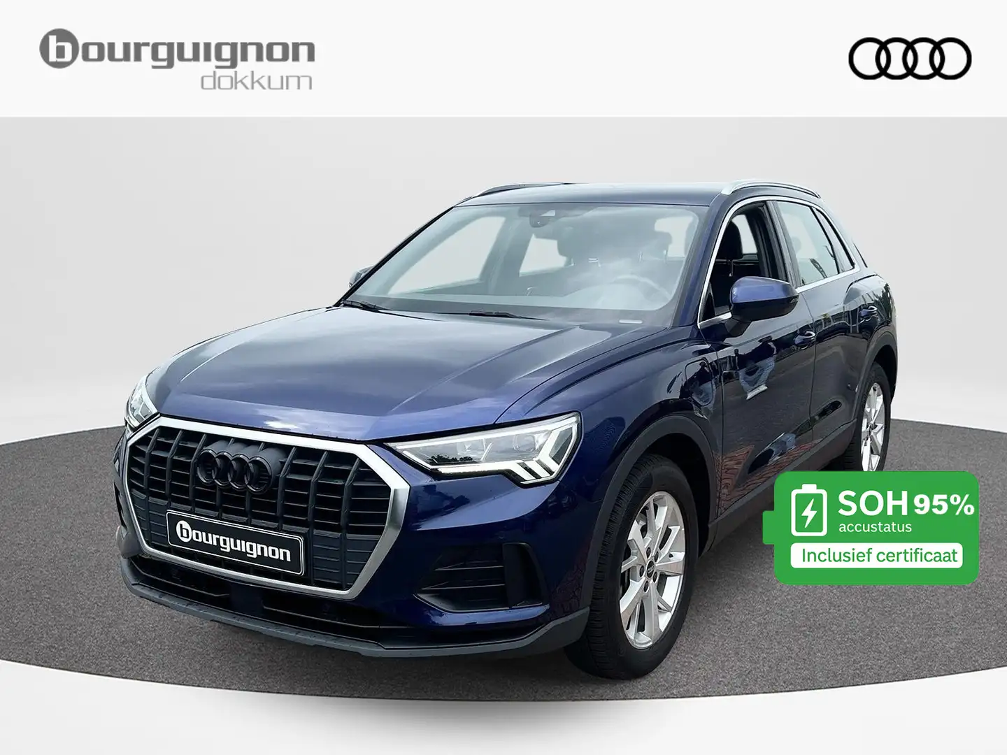 Audi Q3 45 TFSI e S-Line | 95% SOH | PHEV | Clima | PDC | Blau - 1