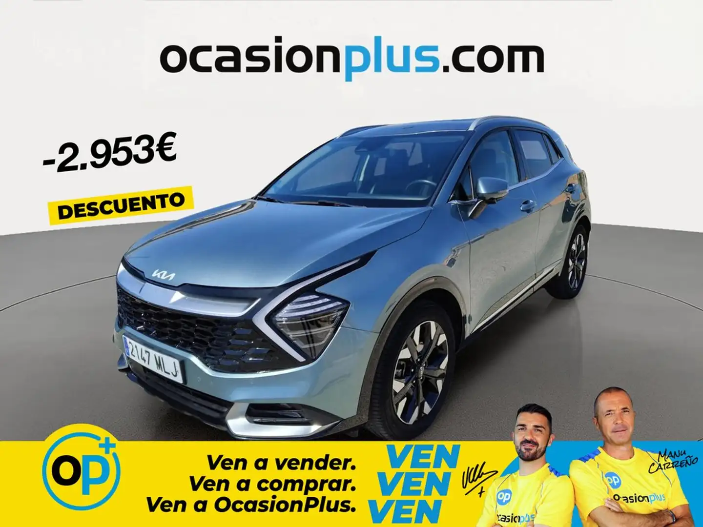 Kia Sportage 1.6 T-GDi PHEV Tech 4x4 265 Gris - 1