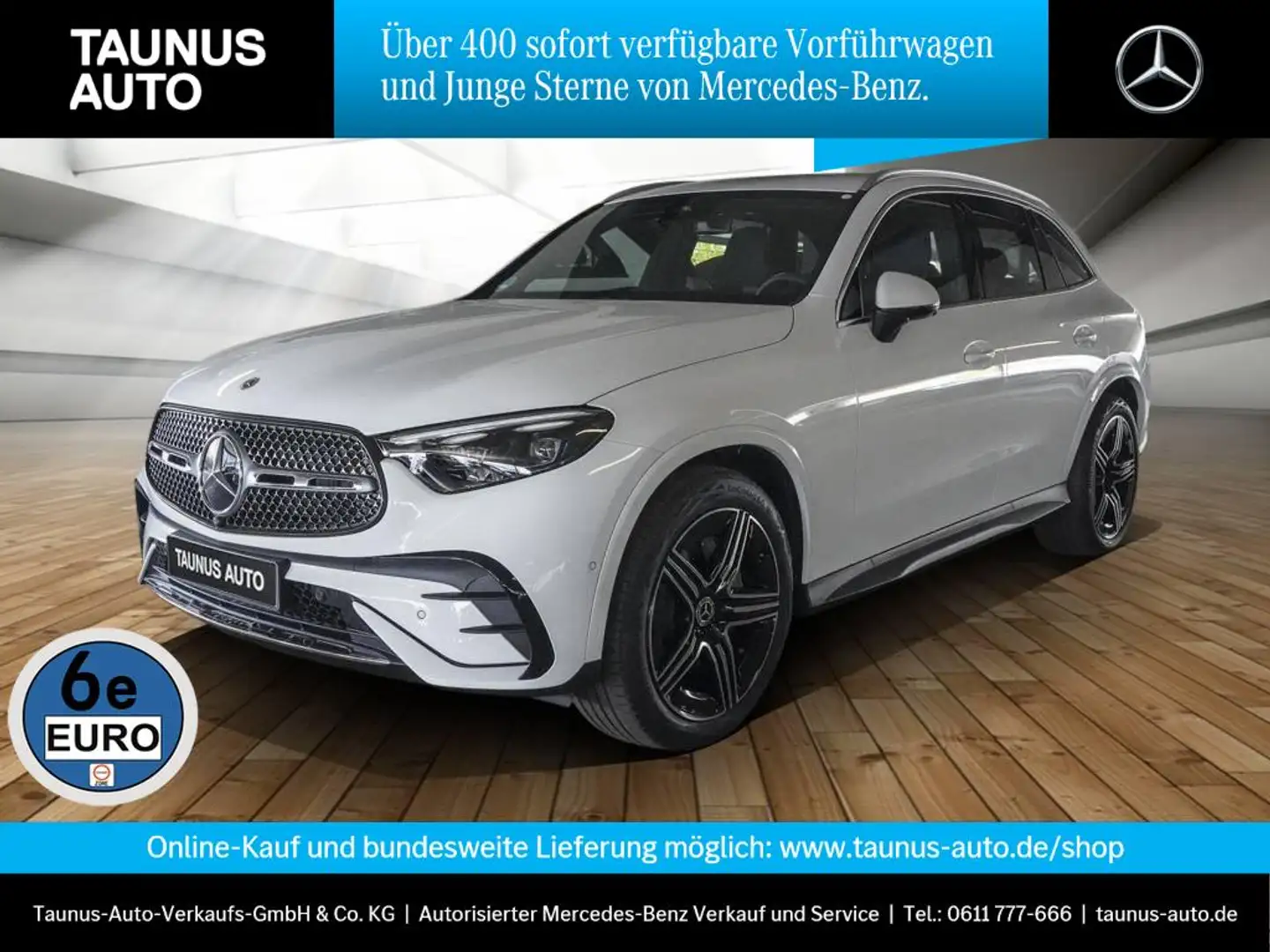 Mercedes-Benz GLC 200 EDITION-AMG-DISTRONIC-MEMORY-AHK-UVP 71.000 Weiß - 1