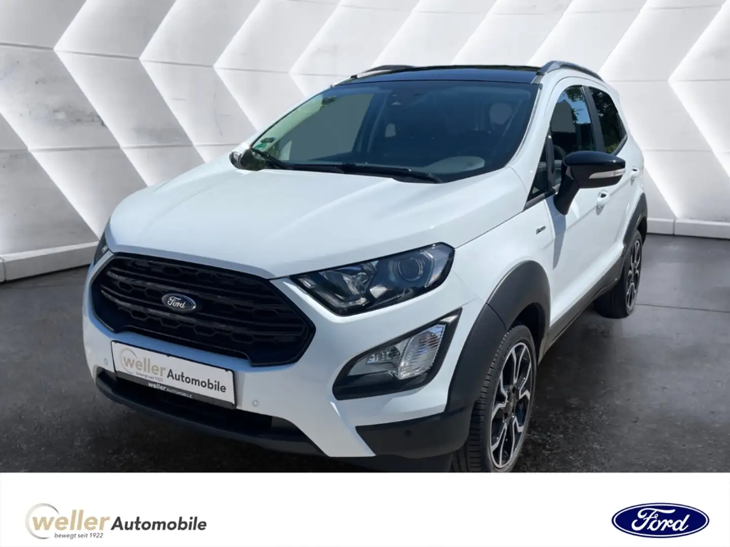 Ford EcoSport 1.0 EcoBoost ''Active'' Xenon AHK Rückfahrkamera N Weiß - 1