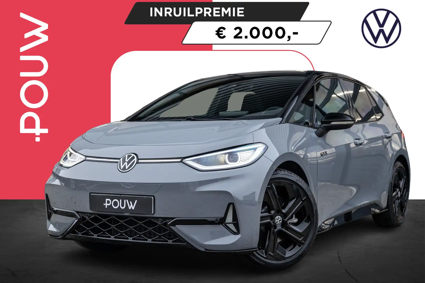 Volkswagen ID.3 GTX 326pk Performance 79 kWh | Panoramadak | Trekh Grijs - 1