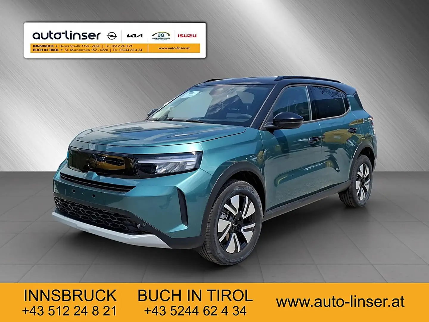 Opel Frontera 1.2 DI MHEV GS Aut. 7-Sitzer Grün - 1
