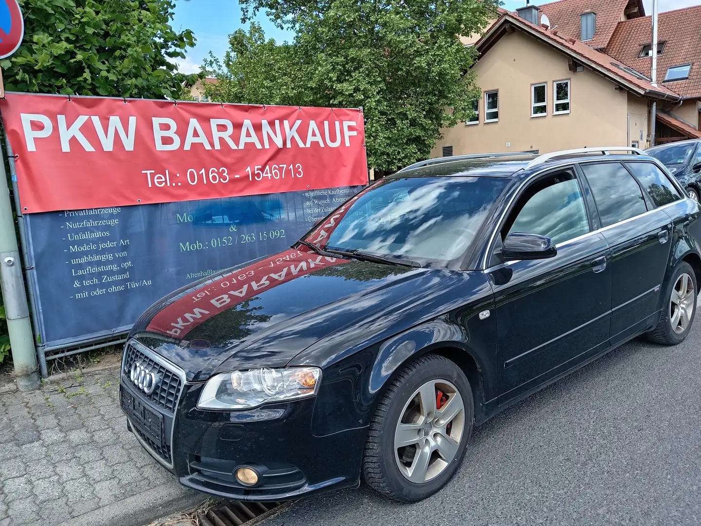 Audi A4 2.0 S-Line TFSI (147kW) Schwarz - 2