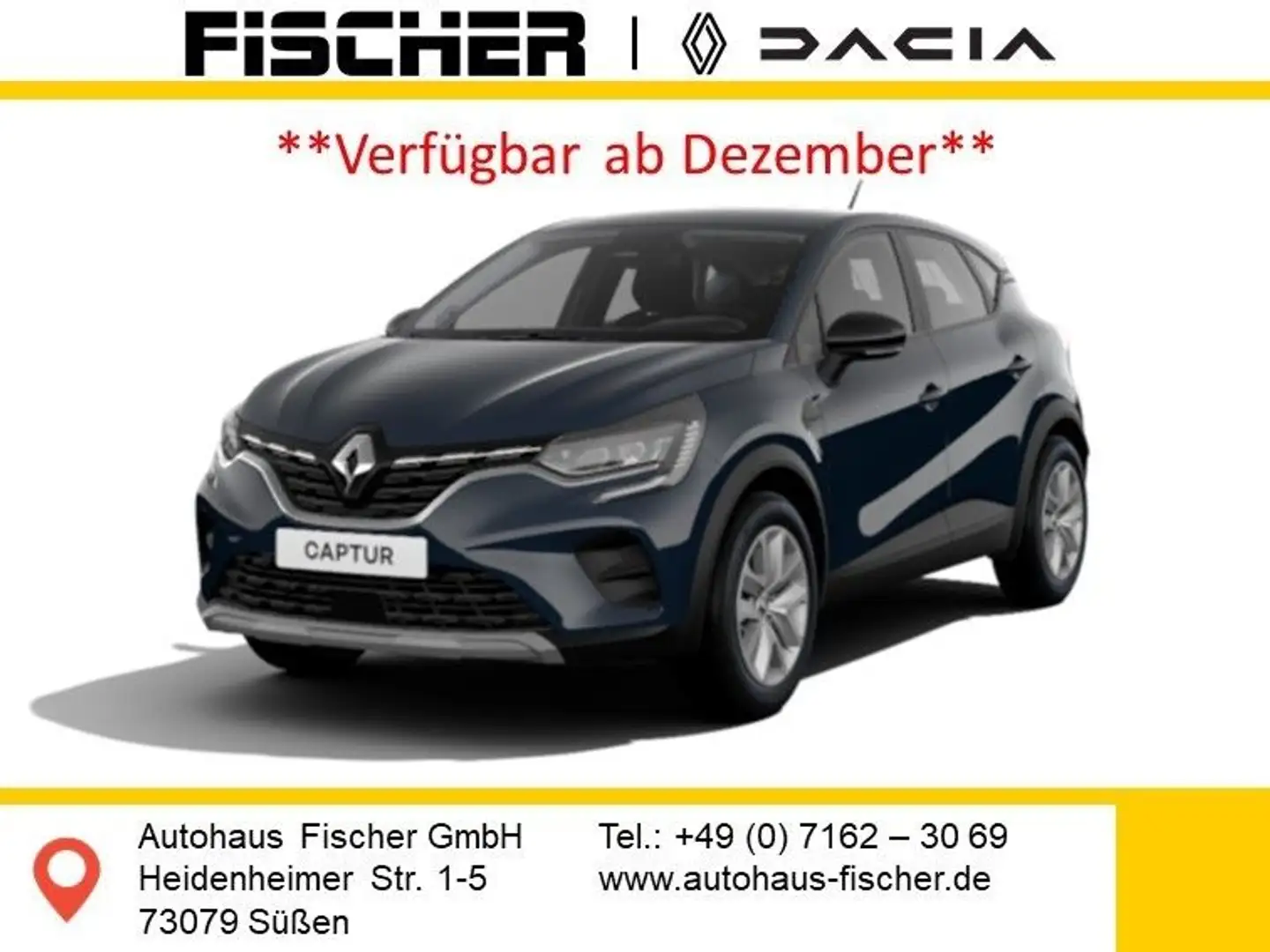 Renault Captur EQUILIBRE TCe 90 Bleu - 1