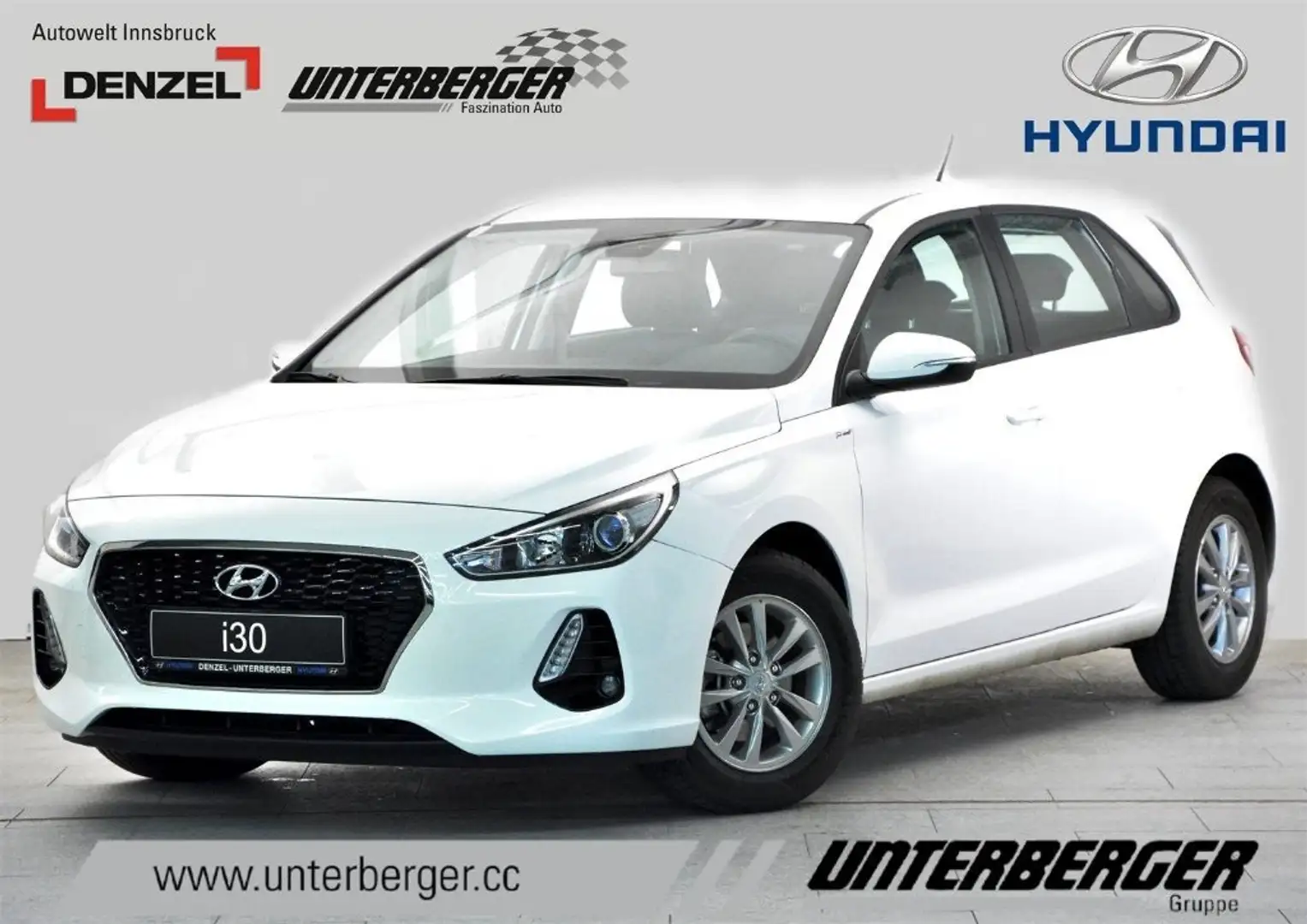Hyundai i30 1,0 T-GDi Comfort Start/Stopp Weiß - 1