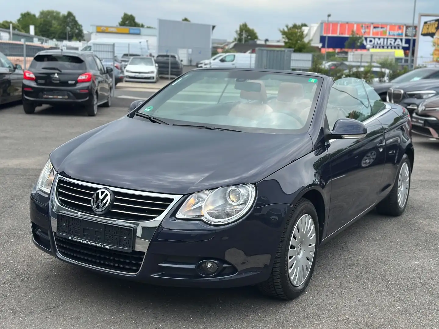 Volkswagen Eos VW Eos 2.0 Neue Inspektion, TÜV NEU, -1 HAND Bleu - 1