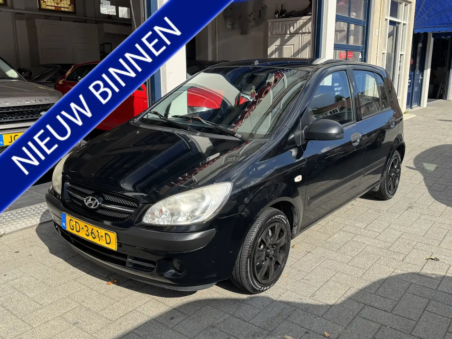 Hyundai Getz 1.1i Active Young APK 8-2026 Zwart - 1