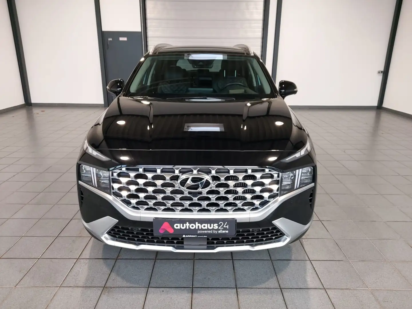 Hyundai SANTA FE 1.6 T-GDI 4WD|Navi|Pano|CAM| Schwarz - 2