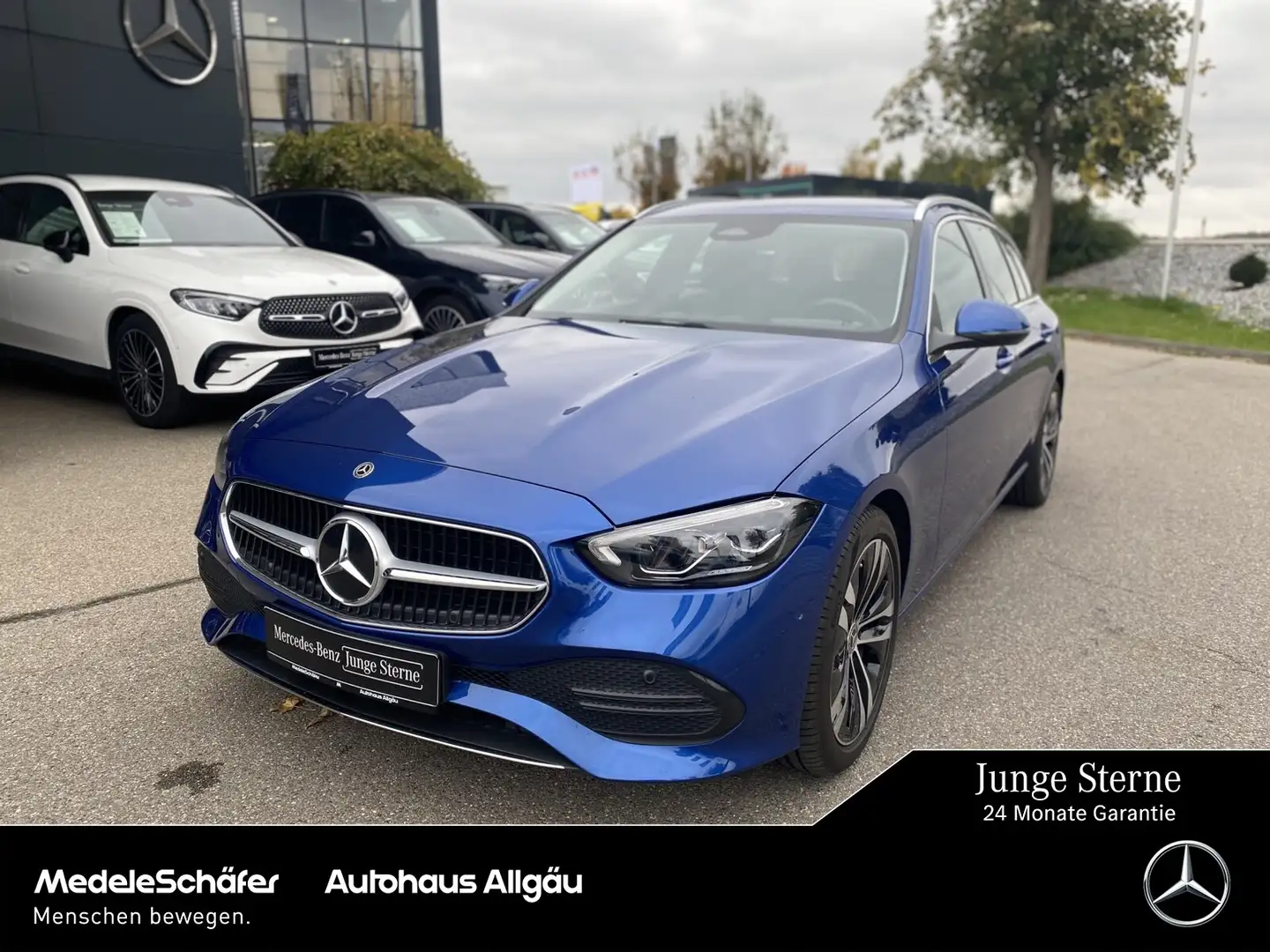 Mercedes-Benz C 220 C 220 T d Avantgarde 18" AHK Vorr.-Distronic LED Bleu - 1