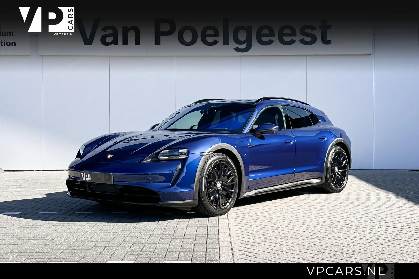 Porsche Taycan Cross Turismo 4 93 kWh Sport Chrono pakket Modrá - 1