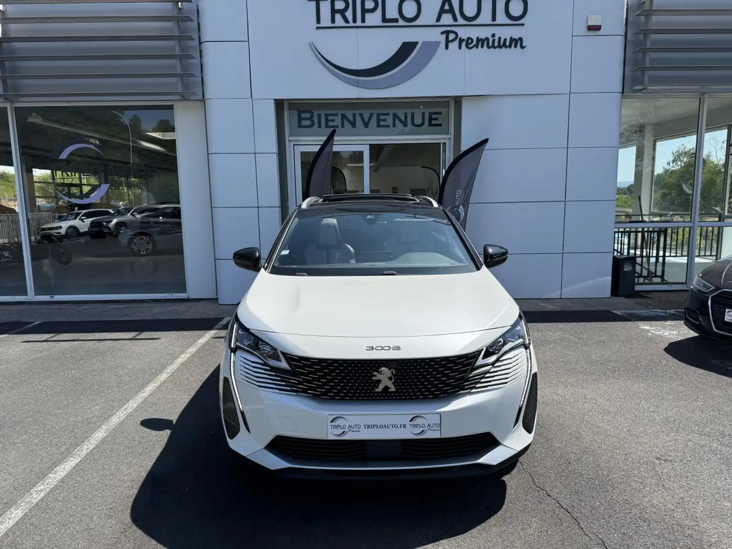 Peugeot 3008 Hybrid4 - 300 - BV e-EAT8 GT - TOIT OUVRANT + CAME Blanc - 2