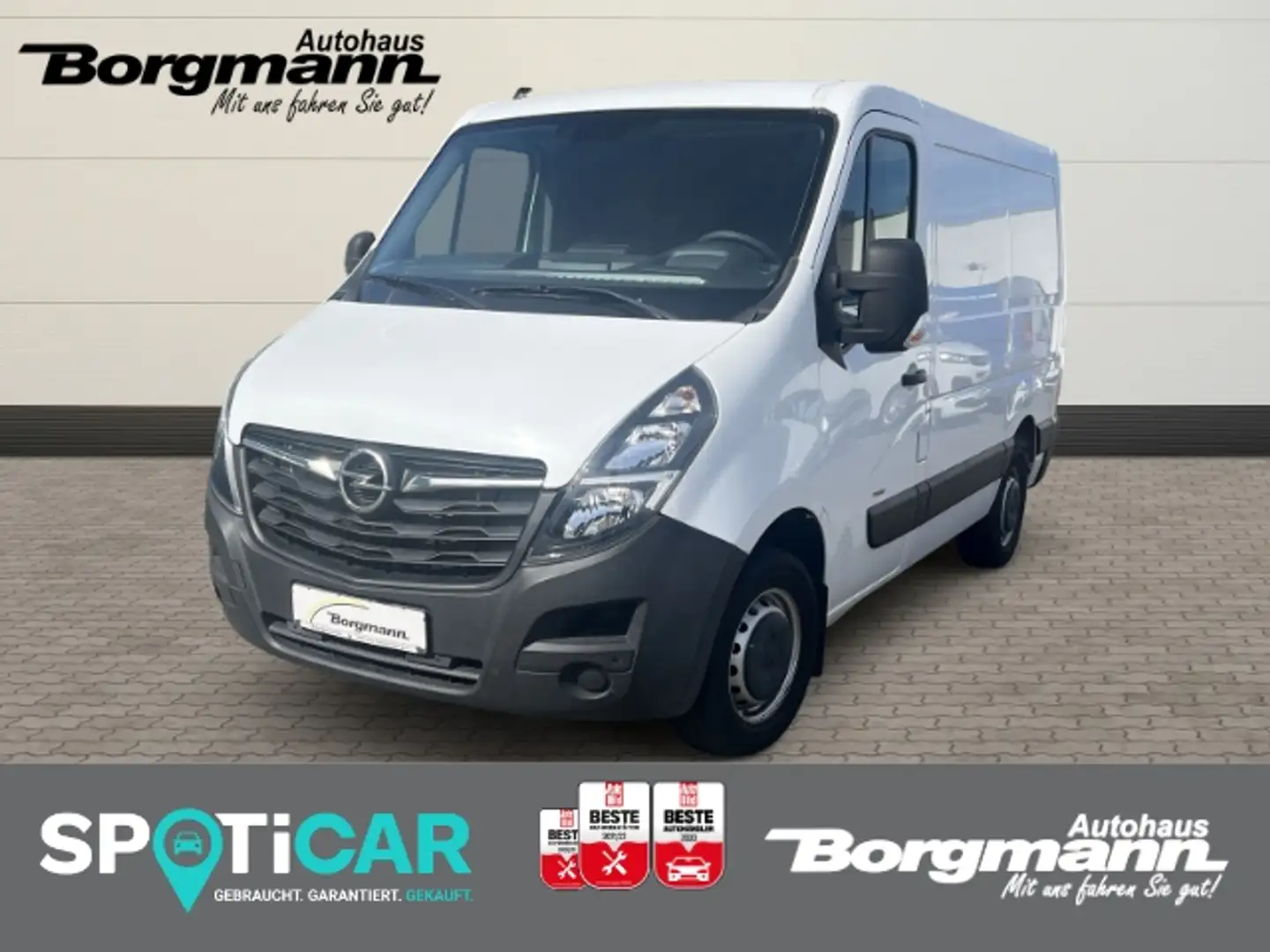 Opel Movano B Kasten Kombi HKa L1H1 3,3t 2.3 CDTI Bitur Weiß - 1