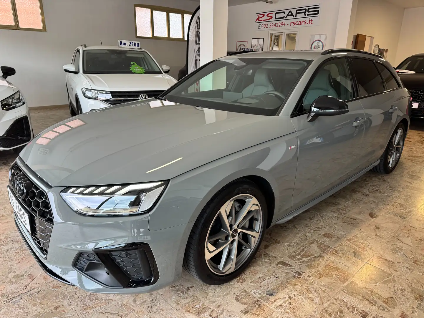 Audi A4 Avant 40 tdi Str. S line Black Sedili RS Head-UP D Grijs - 1