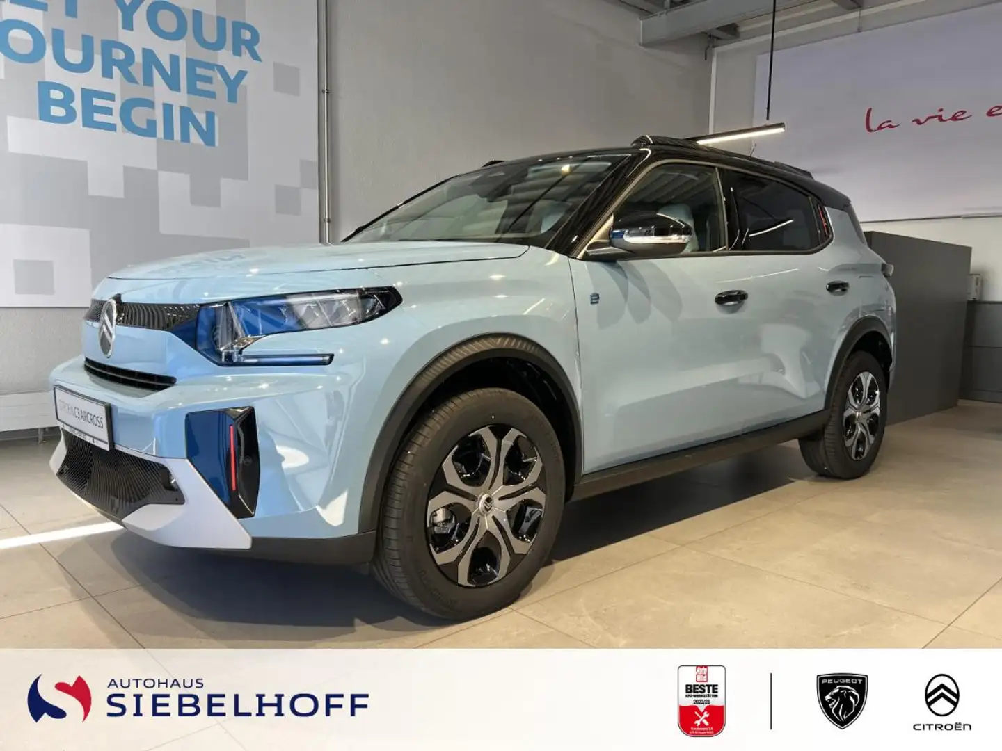 Citroen C3 Aircross e- PLUS Elektromotor 113 *OBC3*Winter-Paket* Blau - 2