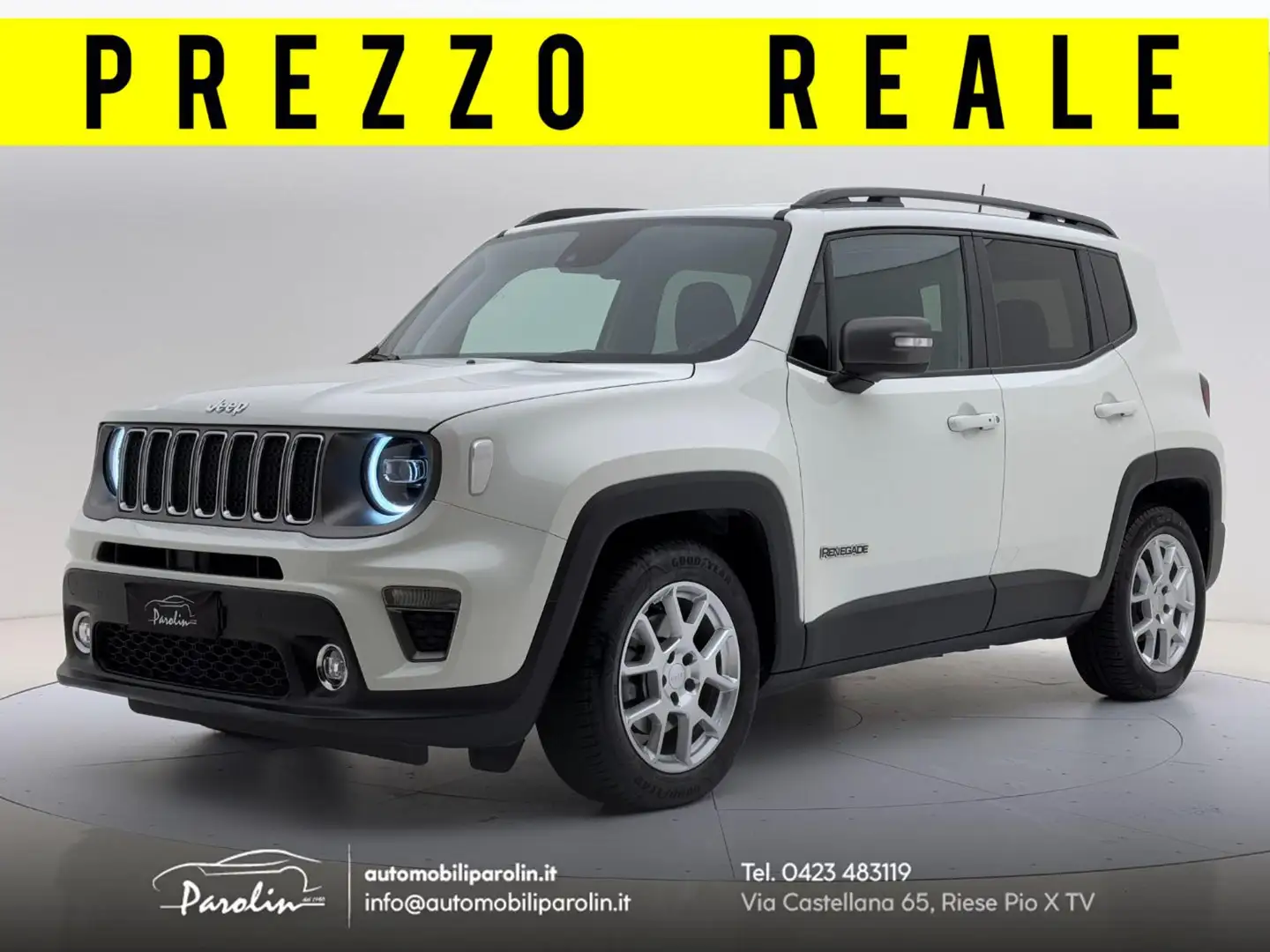 Jeep Renegade 1.3 T4 DDCT Limited LED-Winter-Visibility Bianco - 1