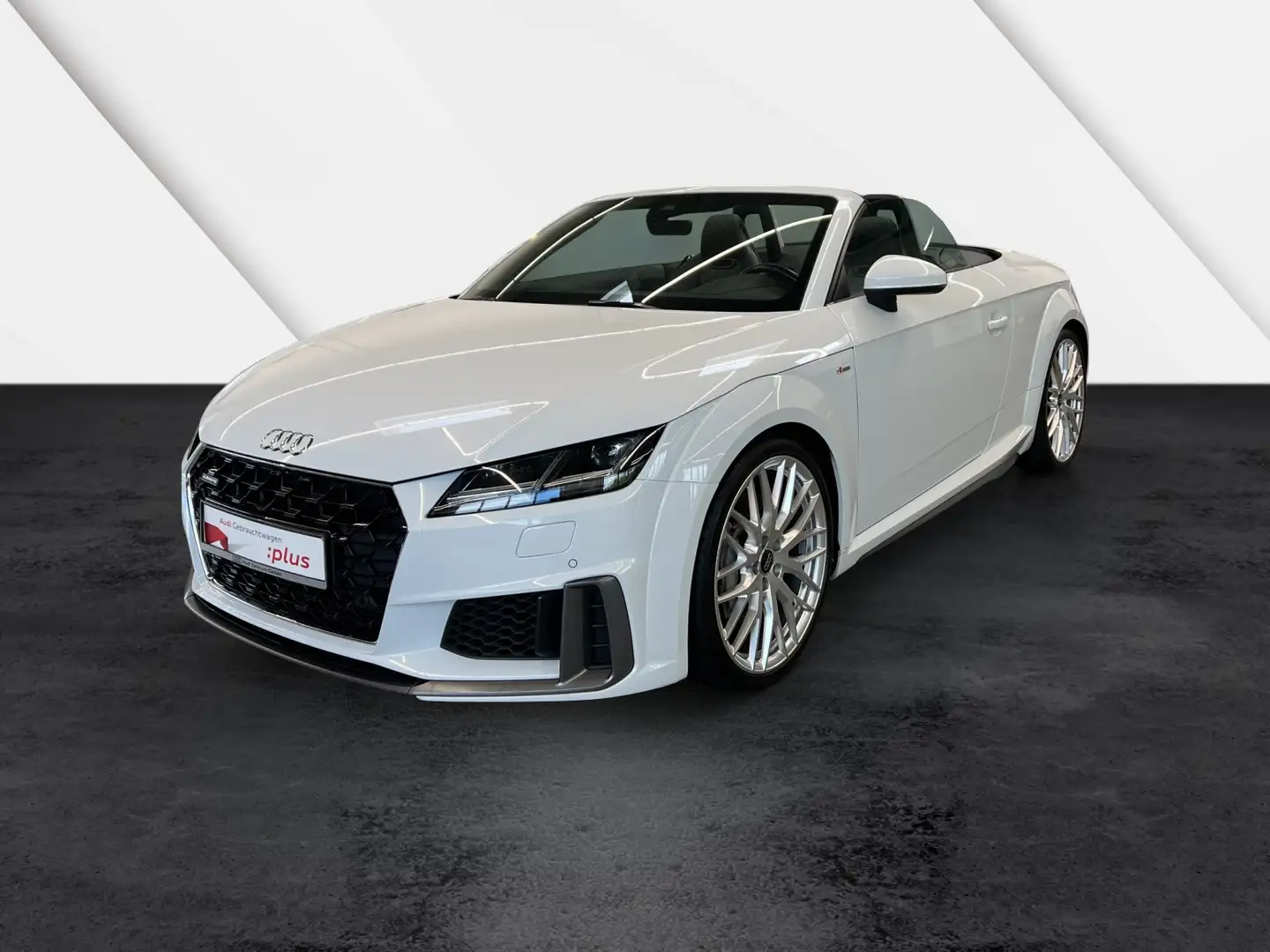 Audi TT Roadster 45 TFSI quattro S line Lederpaket Navi... Blanc - 2