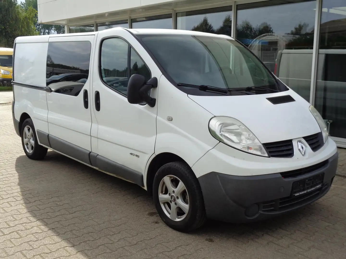 Renault Trafic L2H1 Doka 2,9t,Klima,AHK,6 Sitzer Weiß - 1