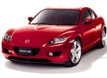 RX-8 1.3 231 CV - Rossa, Manuale, tetto apribile, pelle totale (IN ARRIVO)