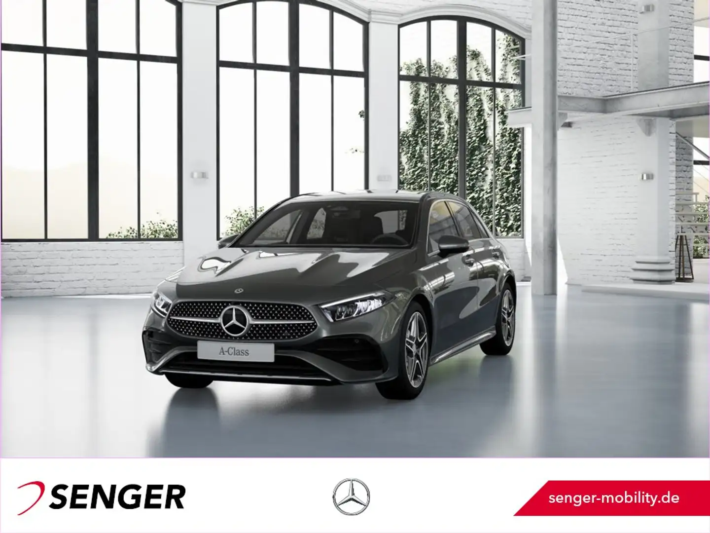 Mercedes-Benz A 200 AMG Rückfahrkamera Ambiente MBUX-Navi LED Grau - 1
