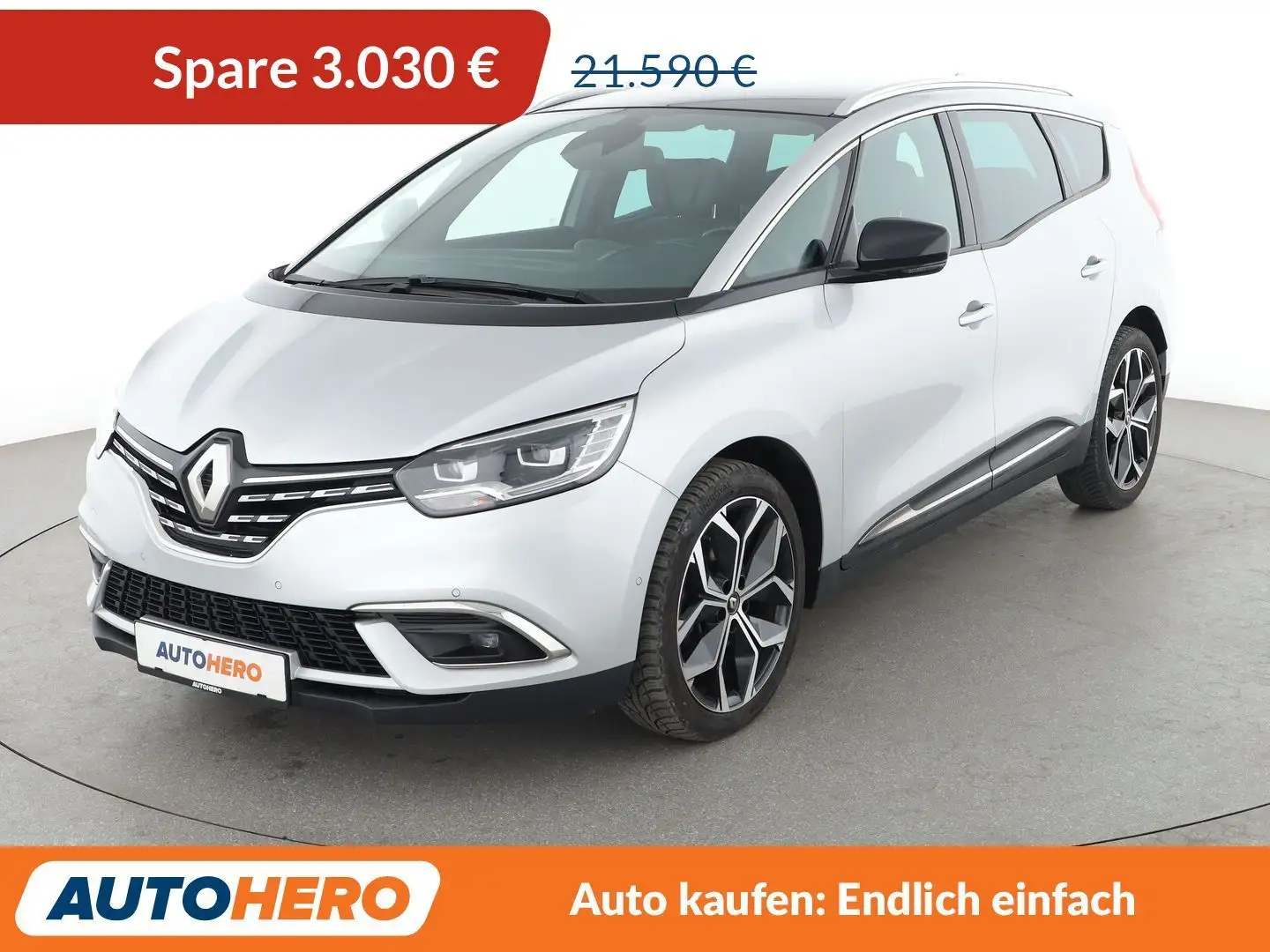 Renault Grand Scenic 1.3 TCe Intens*NAVI*LED*ACC*PDC*CAM*SHZ*PANO* Grau - 1