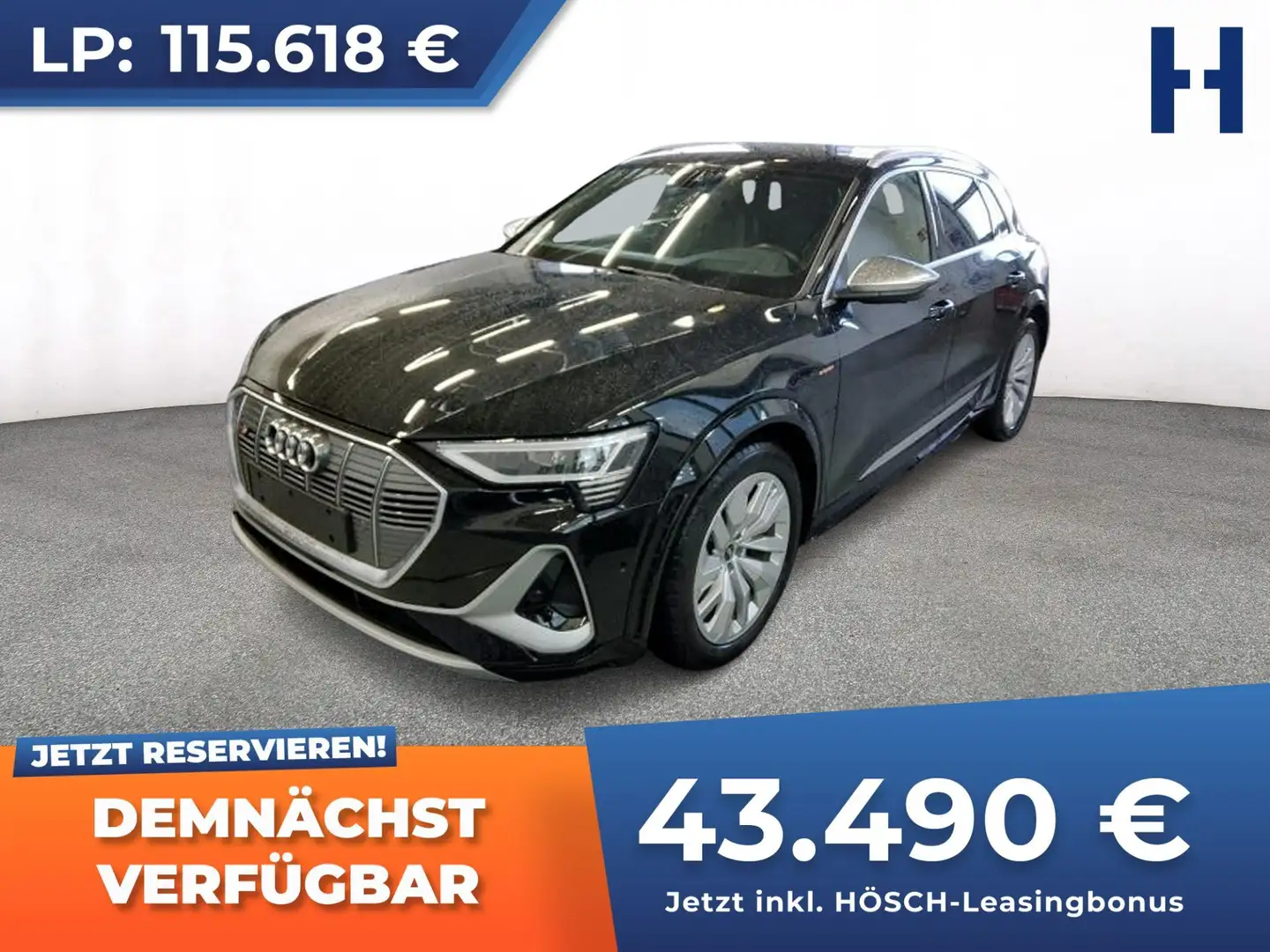 Audi e-tron S Modell 503 PS 21" HEAD-UP MATRIX VALCONA B&O -6 Schwarz - 1