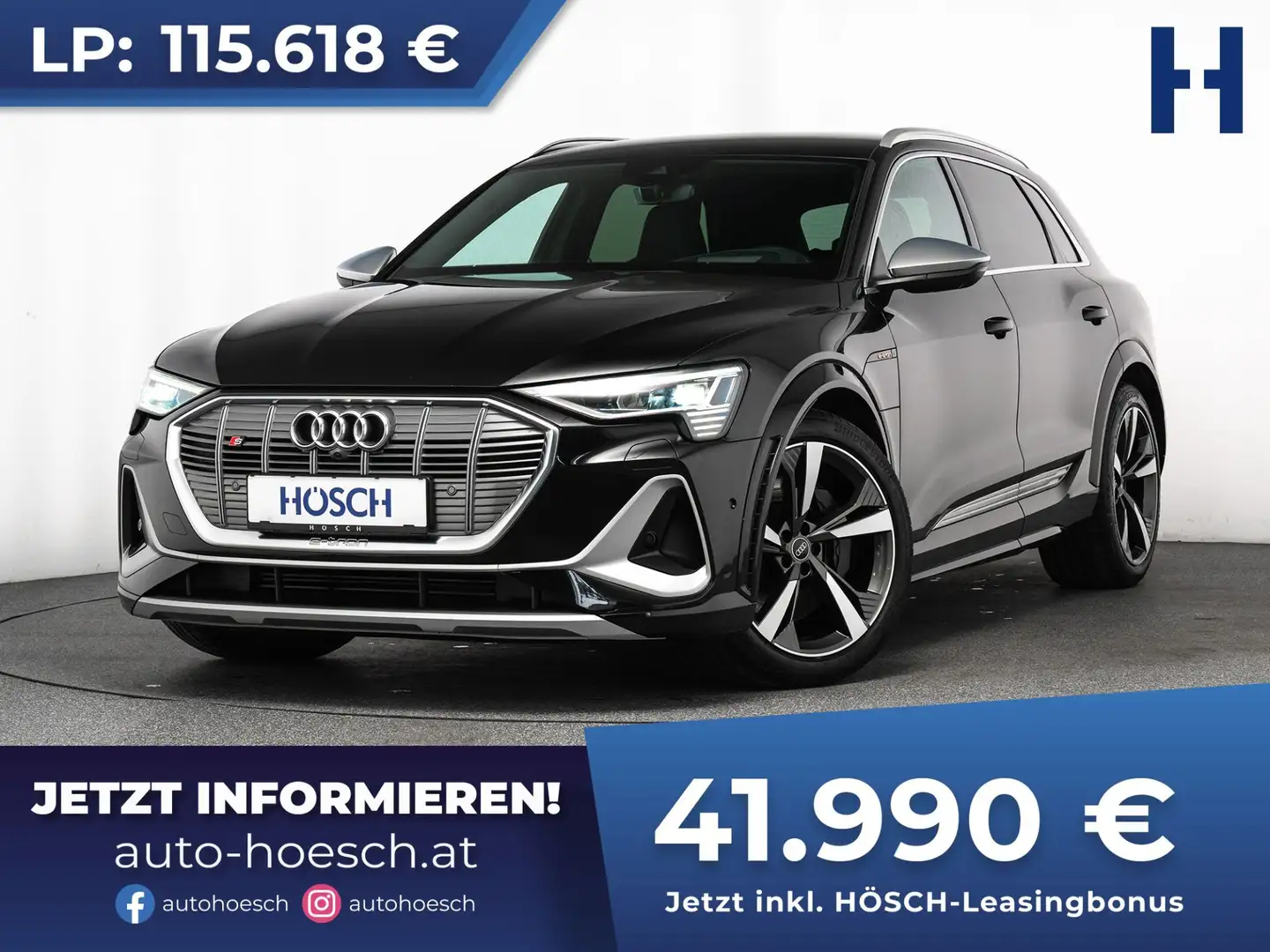 Audi e-tron S Modell 503 PS 21" HEAD-UP MATRIX VALCONA B&O -6 Schwarz - 1