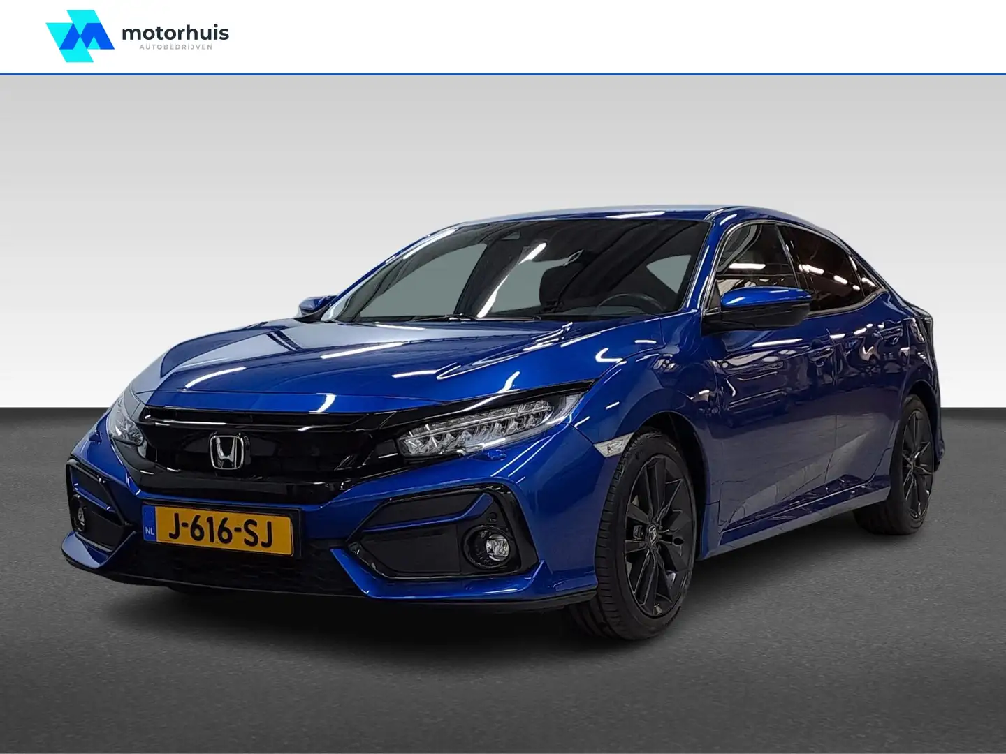 Honda Civic 1.0 i-VTEC 126PK 5DRS BUSINESS LED NAVI CAMERA WIN Blauw - 1