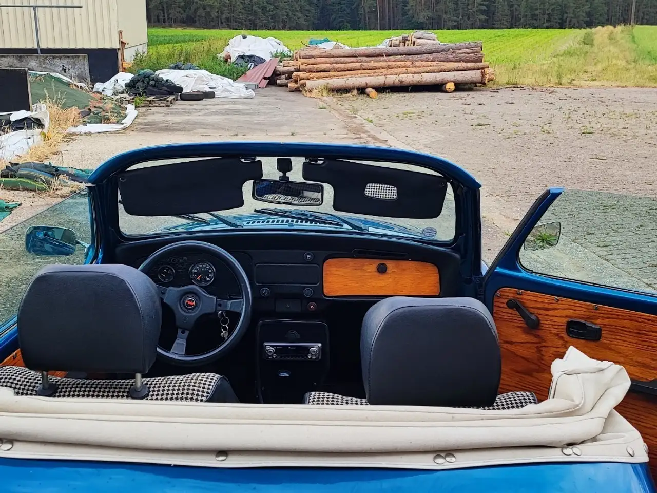 Volkswagen Käfer Cabrio orig. Ostermann Speedster Oldtimer, foto 9