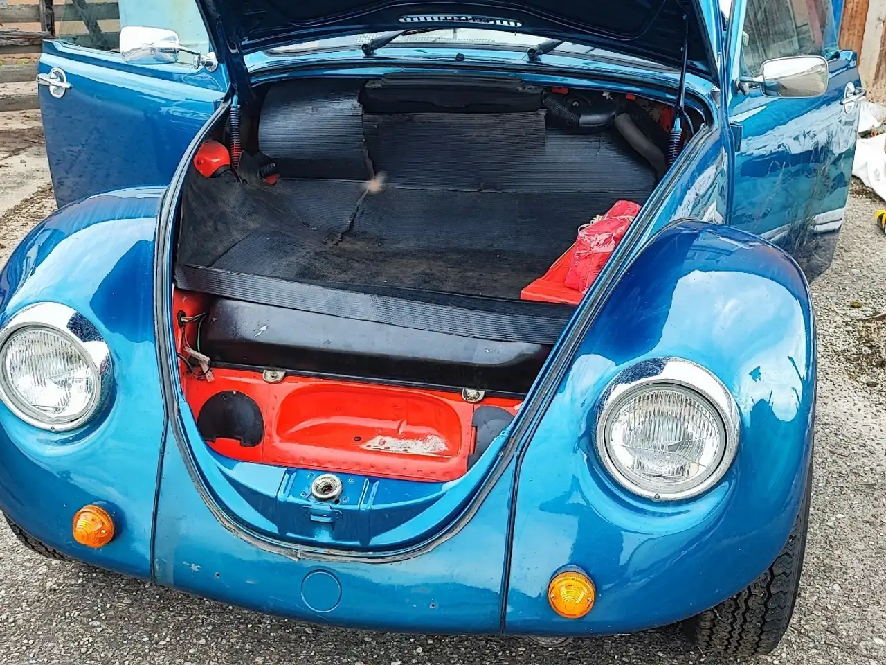 Volkswagen Käfer Cabrio orig. Ostermann Speedster Oldtimer, foto 10
