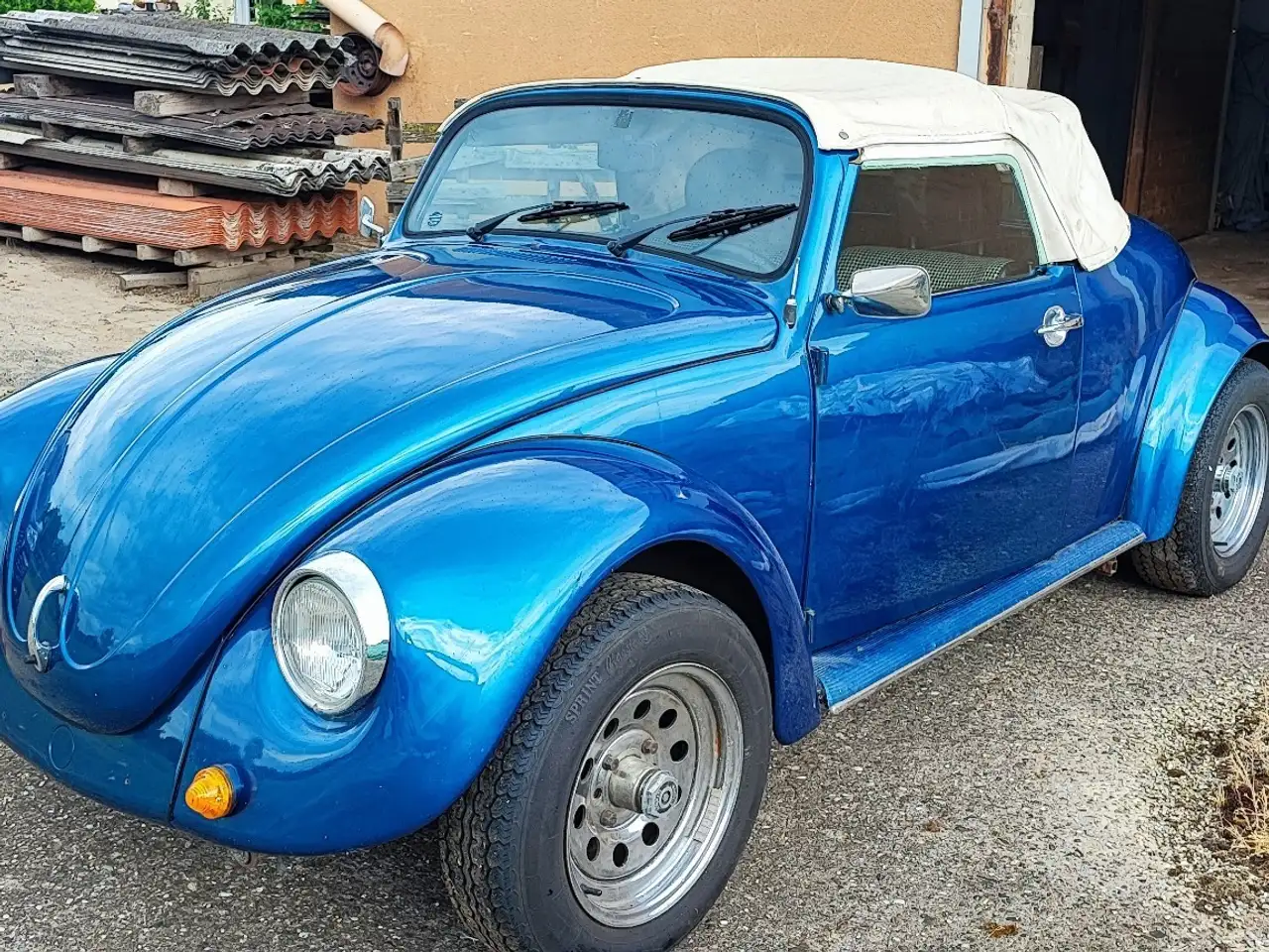 Volkswagen Käfer Cabrio orig. Ostermann Speedster Oldtimer, foto 3