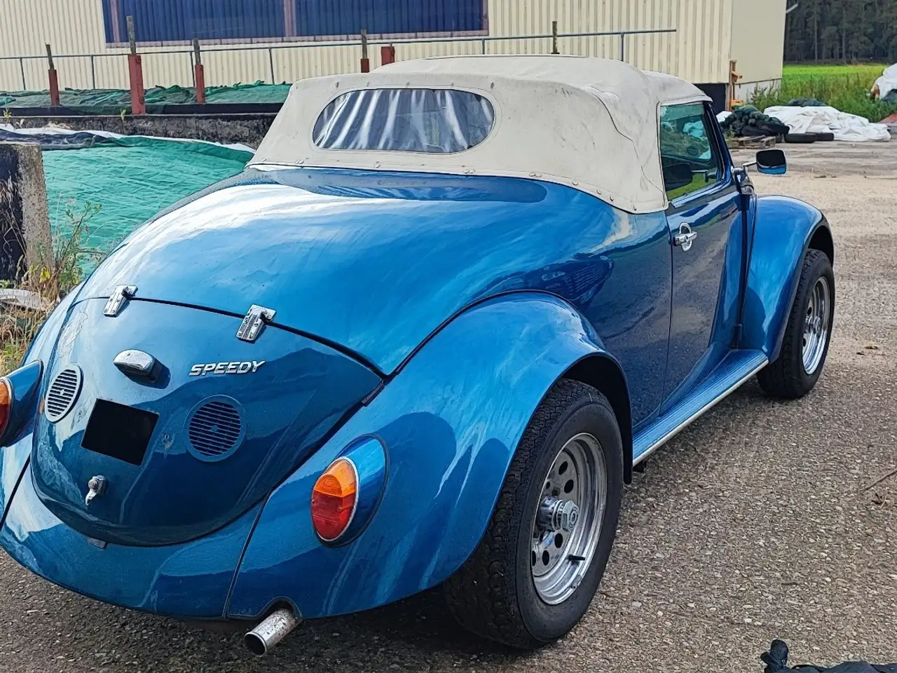Volkswagen Käfer Cabrio orig. Ostermann Speedster Oldtimer, foto 5