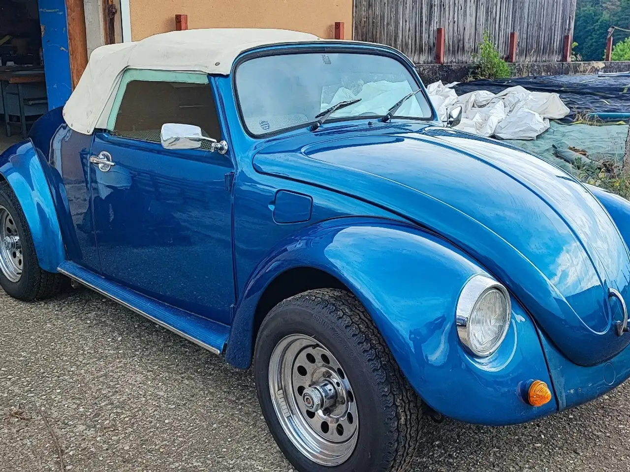 Volkswagen Käfer Cabrio orig. Ostermann Speedster Oldtimer, foto 6