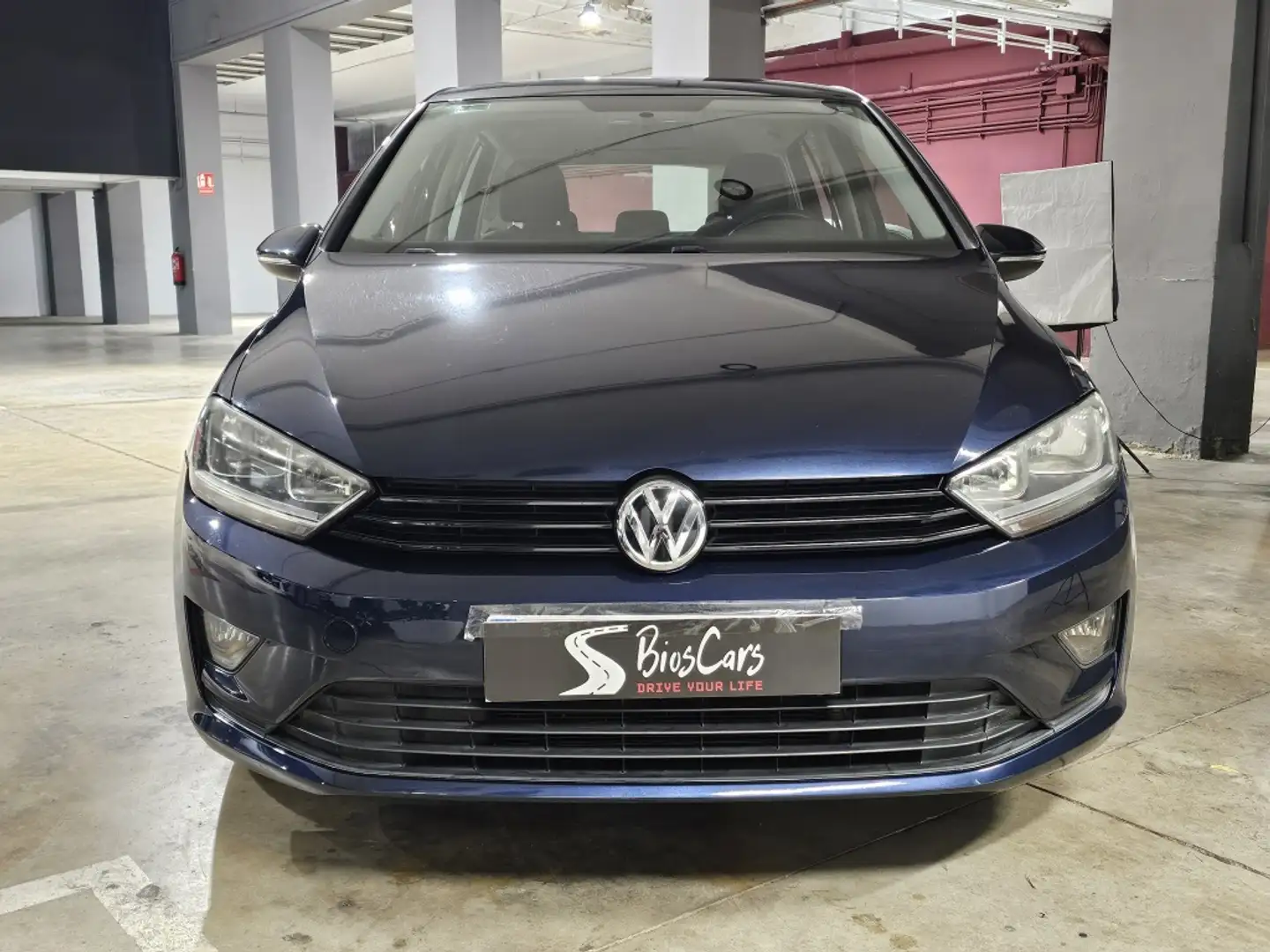 Volkswagen Golf Sportsvan 1.6TDI CR BMT Bluemotion 81kW Azul - 2