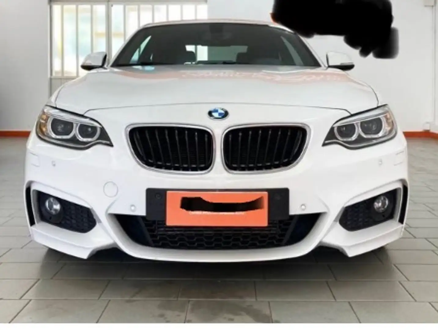BMW 218 Serie 2 F22 Coupe 218d Coupe Msport auto Blanc - 1