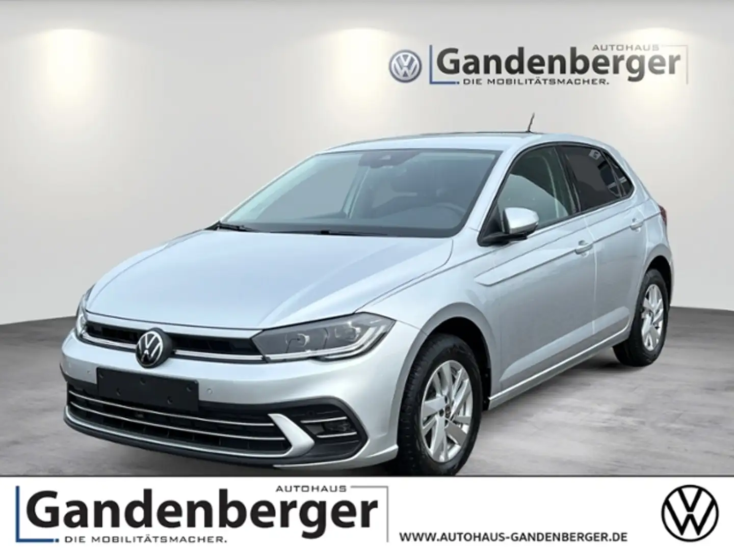 Volkswagen Polo Style 1,0 l TSI 95 PS 5-Gang Silber - 1