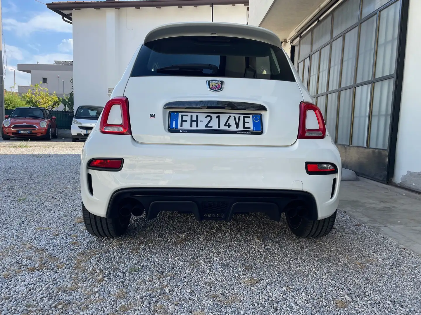 Abarth 595 595 1.4 t-jet 145cv MTA " NOTE LAVORI ESEGUITI" Bianco - 2