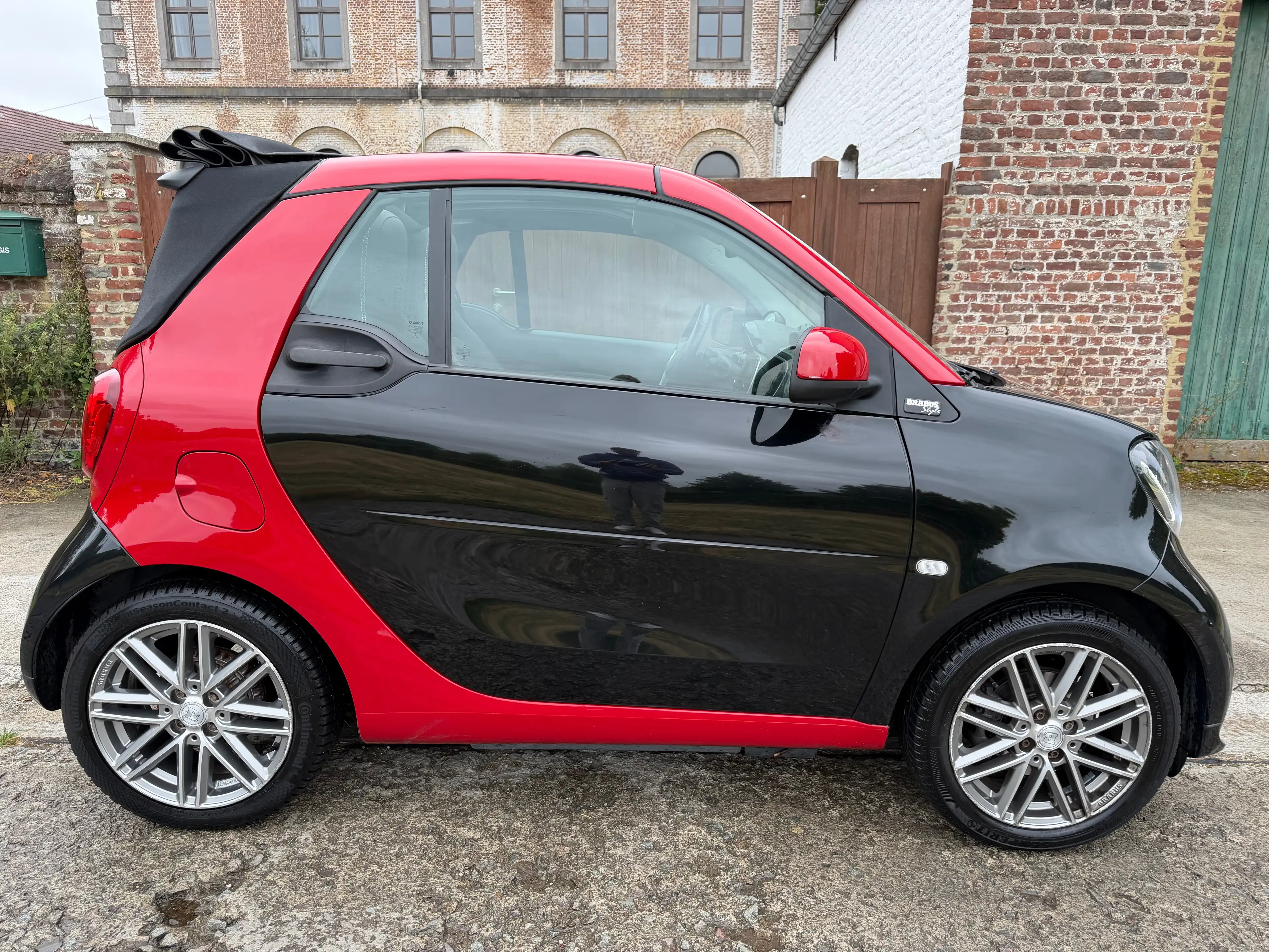 smart forTwo Cabrio 0.9 Turbo *Brabus Style* DCT — photo 2