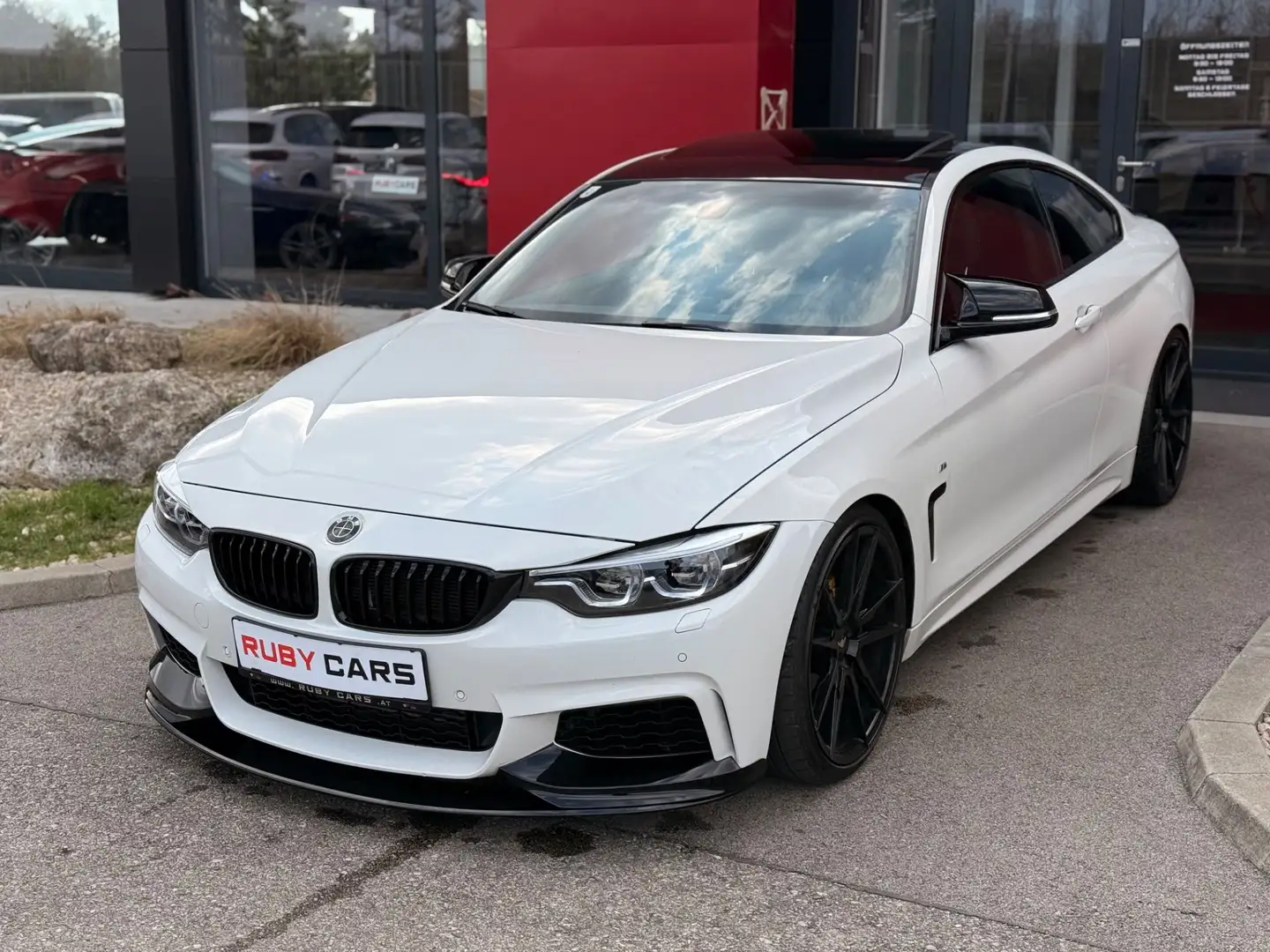 BMW 430 4er Coupe 430d Weiß - 1