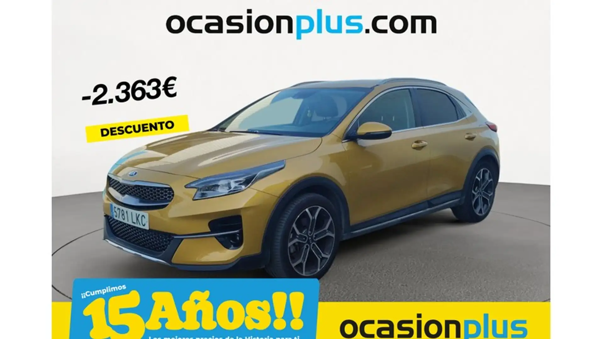 Kia XCeed 1.4 T-GDi Eco-Dynamics Tech Amarillo - 1