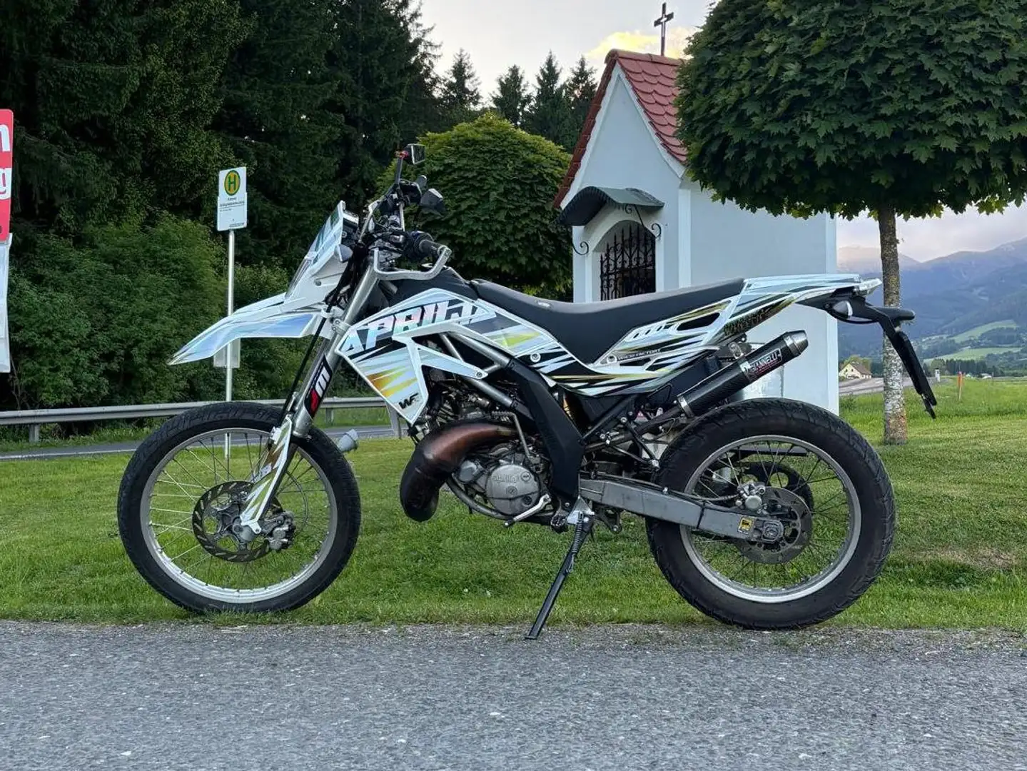 Aprilia RX 125 2 Takt Maschine Blanc - 2