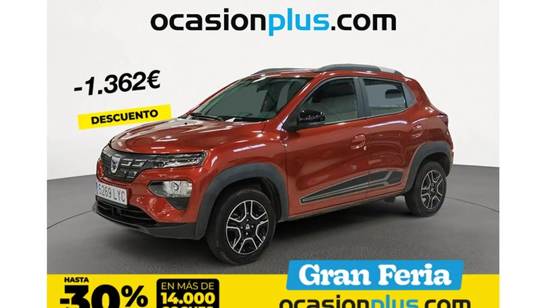 Dacia Spring Electric Comfort 45 33kW Rojo - 1