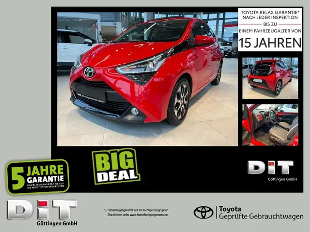 Toyota Aygo 1.0 x-sky SD+Fernlichtass.+Kam.+KeyLess+LM