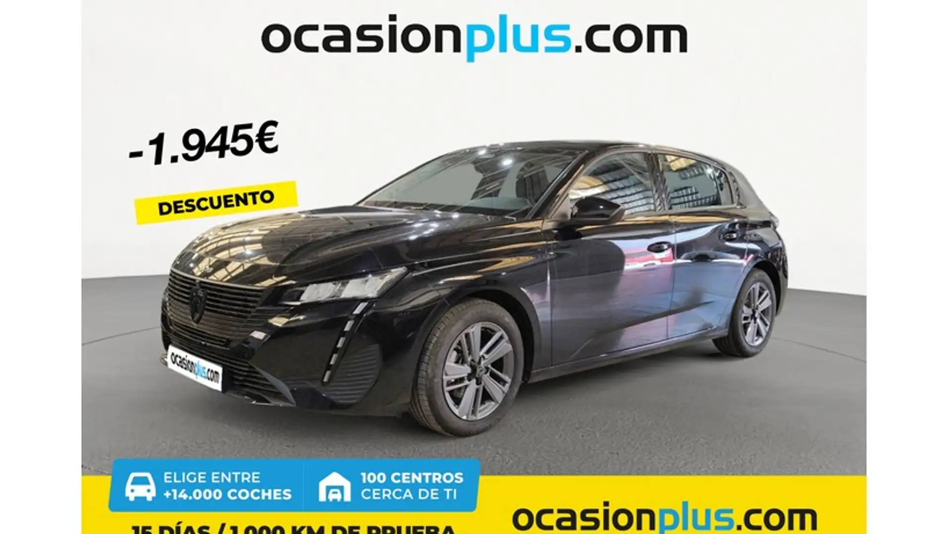 Peugeot 308 1.2 PureTech S&S Active Pack EAT8 130 Noir - 1