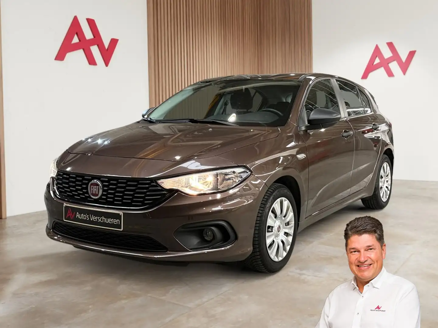 Fiat Tipo 1.4i ** Airco | Bluetooth | Radio Kahverengi - 1