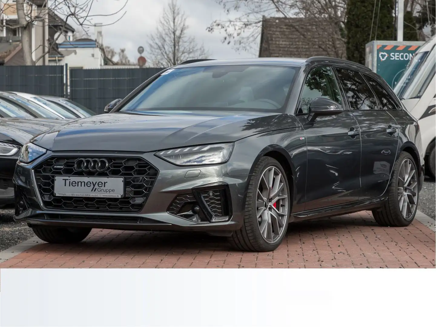Audi A4 40 TFSI Q 2x S LINE OPS+ MATRIX AHK LM1 Grau - 2