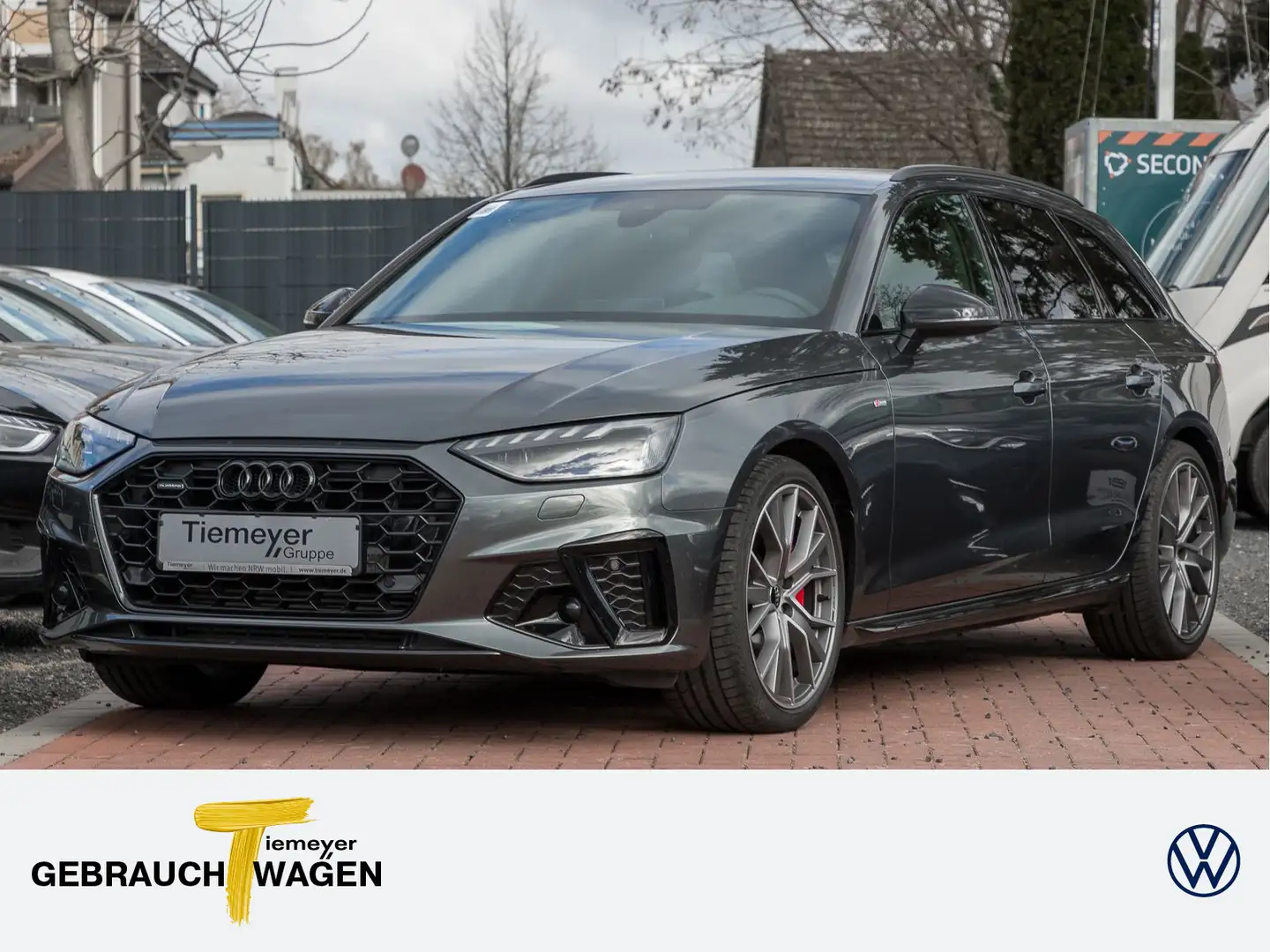 Audi A4 40 TFSI Q 2x S LINE OPS+ MATRIX AHK LM1 Grau - 1