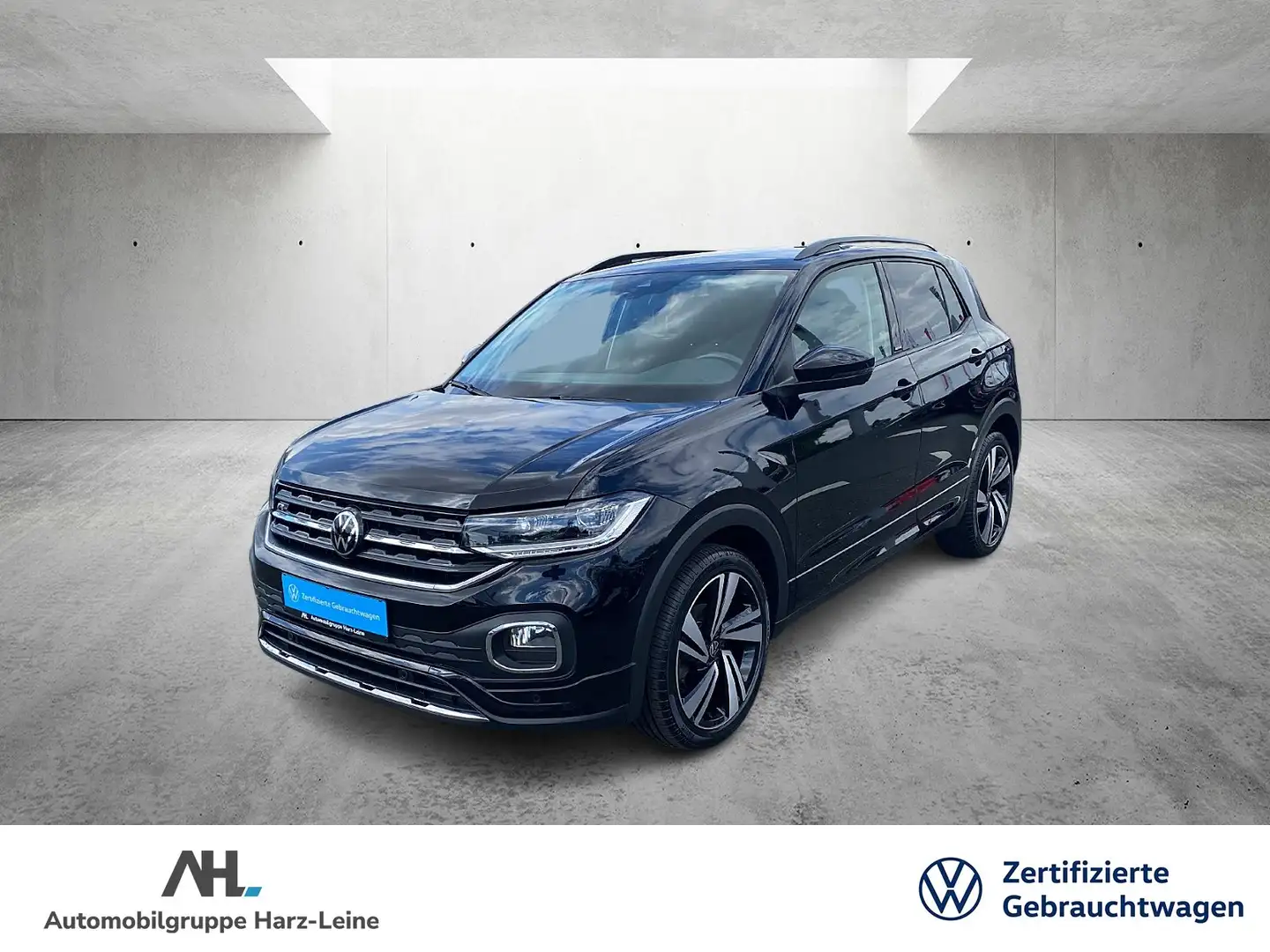 Volkswagen T-Cross 1.5 TSI R-Line DSG LED Navi ACC PDC SHZ Schwarz - 1