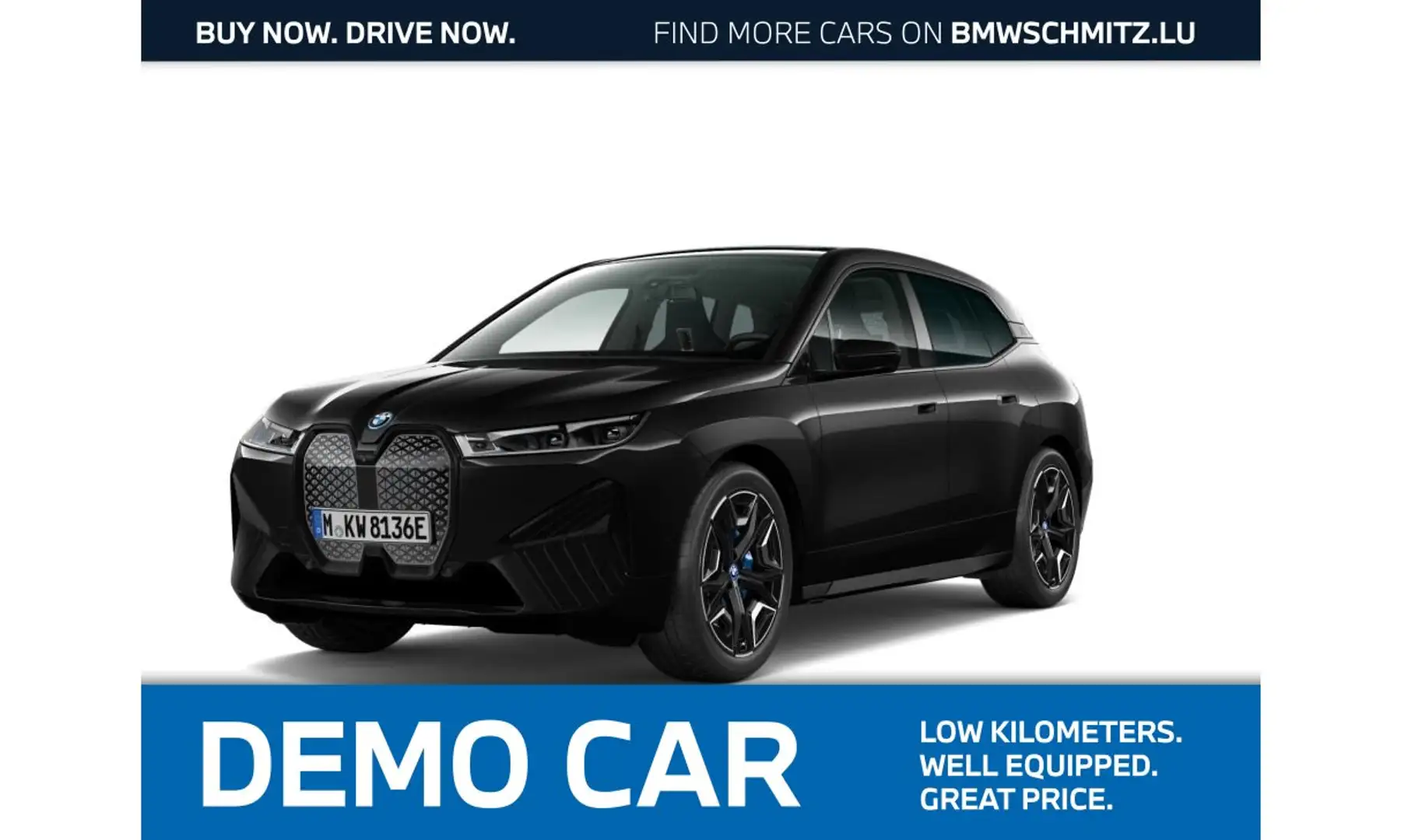 BMW iX xDrive40 EDITION sport Sportpaket Head-Up Noir - 1