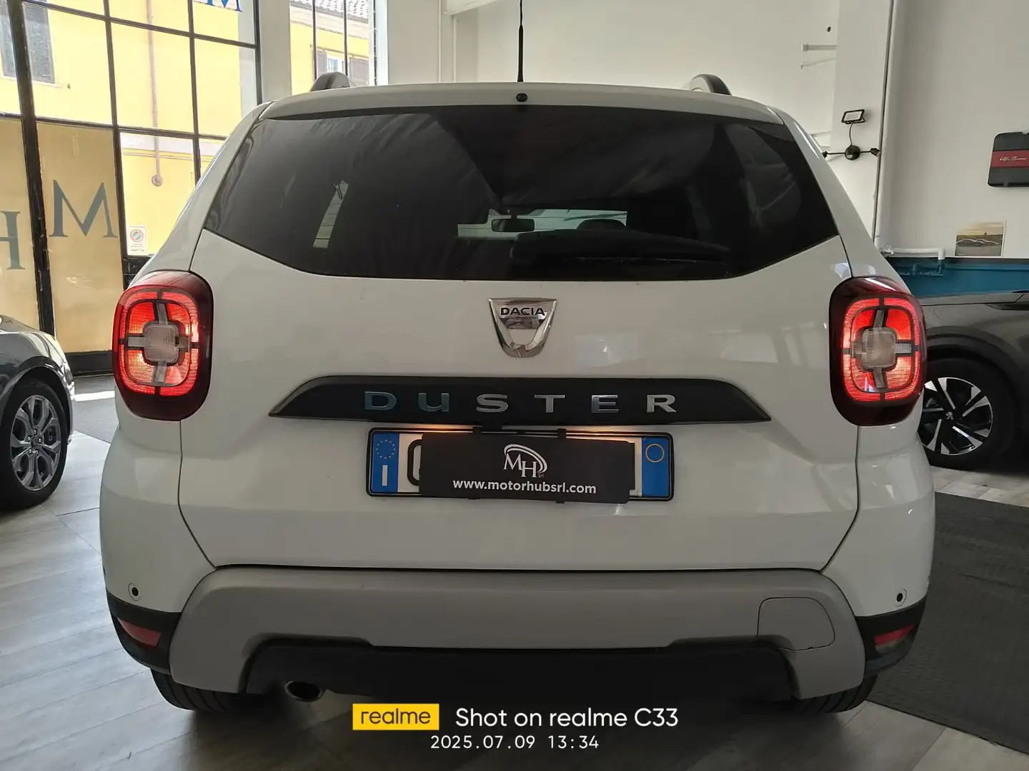 Dacia Duster Duster II 2018 1.5 blue dci Prestige 4x4 s Wit - 2